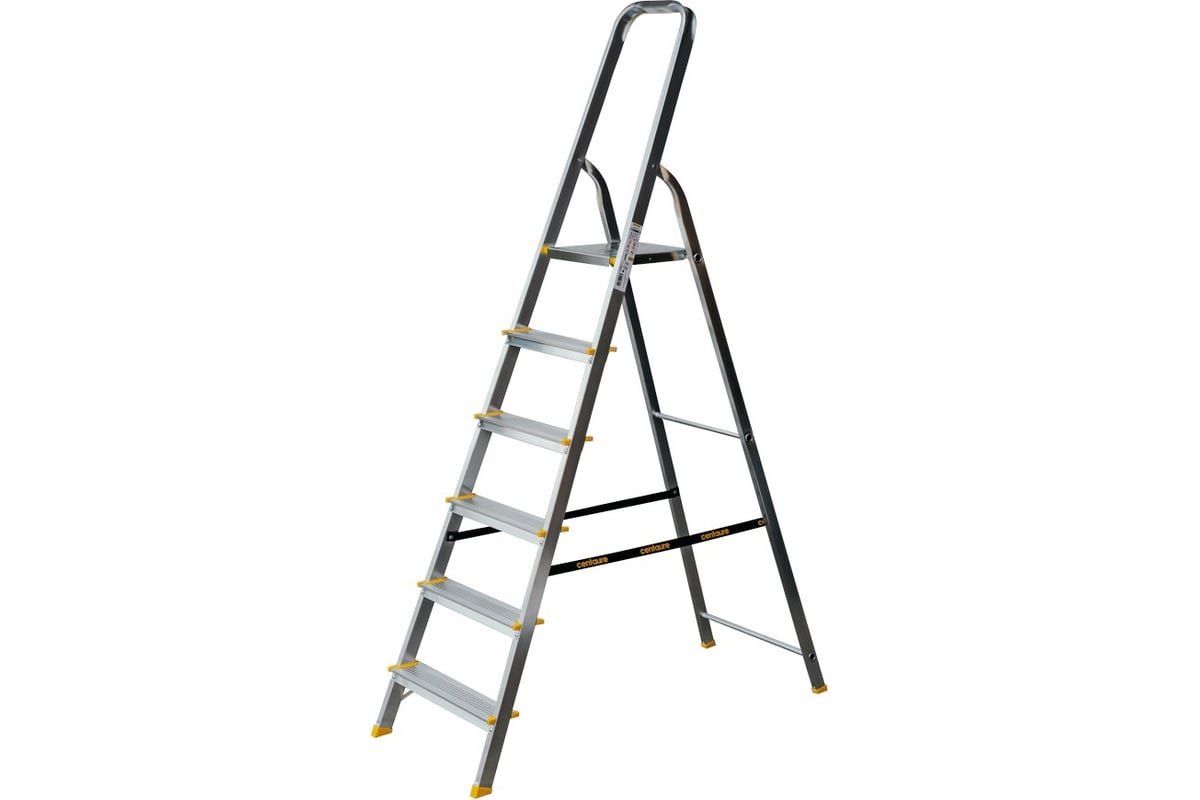 Алюминиевая стремянка НАШ 6 ступеней 122206 - выгодная цена, отзывы ...