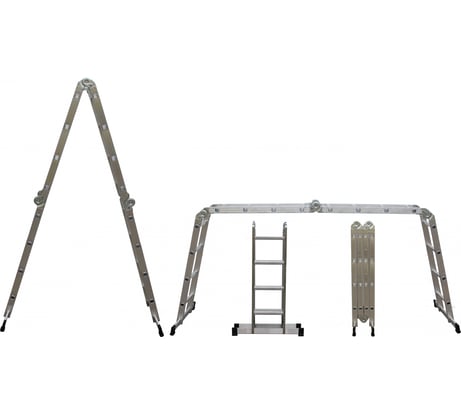Алюминиевая лестница-трансформер FIT РОС 4х4 65450