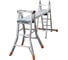 Шарнирная телескопическая стремянка Krause MONTO TELEMATIC 4х5 перекладины 129963 8