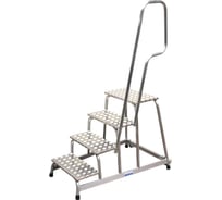 Мобильная алюминиевая монтажная подставка 4 ступени Krause STABILO 805096