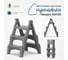Пластиковая стремянка Start steppix 3 ступени PP1720K 5