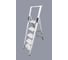Алюминиевая стремянка SevenBerg calipso 5 широких ступеней белая Calipso-5 silver 4