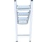 Алюминиевая стремянка SevenBerg milano 4 широкие ступени белая Milano-4 white 5