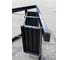Алюминиевая стремянка SevenBerg milano 3 широкие ступени чёрная Milano-3 black 7