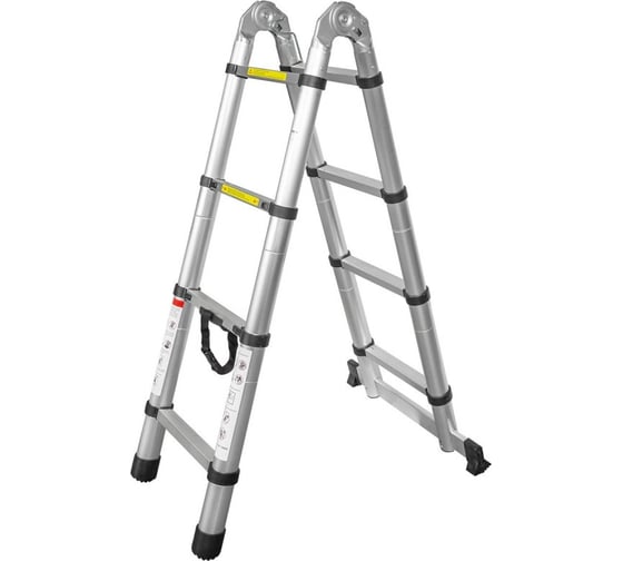 Складная многофункциональная лестница Forcekraft 4x4 ступени FK-BL-403B(52847)