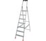 Свободностоящая стремянка Krause MONTO SAFETY 2К заглушки, 7 ступеней ...