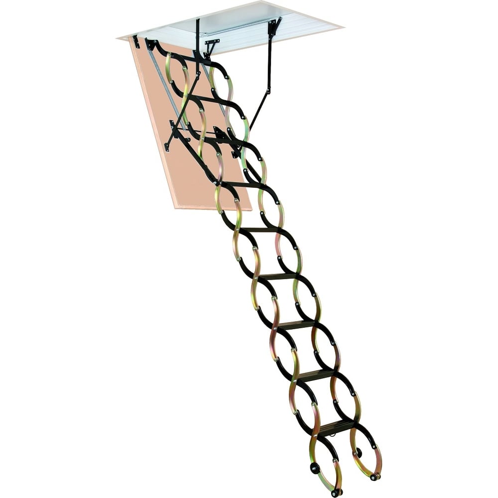 Чердачная лестница OMAN NOZYCOWE TERMO 70х80 см, h-285 см УТ000026434 ...