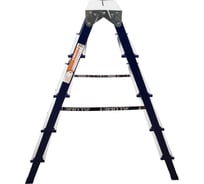 Двухсторонняя стальная стремянка Алюмет MD M8205