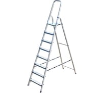 Алюминиевая стремянка Алюмет 8 ступеней. Серия AM708