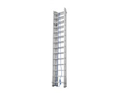 Трехсекционная тросовая лестница Новая Высота NV500 3х16 5250316
