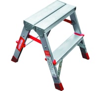 Профессиональная стремянка Новая Высота двухсторонняя с Max нагр. 225 кг NV300 2 ст., 2К башмаки, 3120202