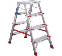 Двухсторонняя стремянка Новая Высота NV500 4 ступени 5120204