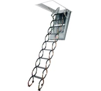 Металлическая огнестойкая лестница FAKRO LSF 60х120х300 см 860126