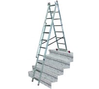Универсальная лестница 3х8 с дополнительной функцией Krause Corda 013385