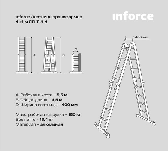 Ремонт шарнира лестницы трансформер