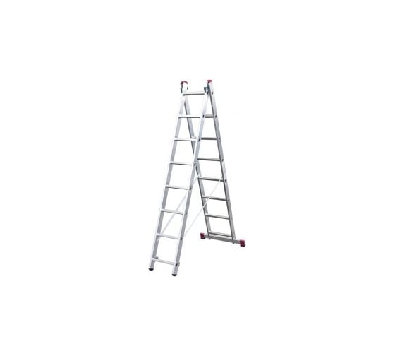 Универсальная лестница 2х8 Krause Corda 010285