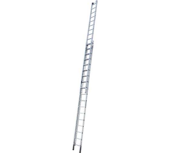 Двухсекционная алюминиевая лестница Krause STABILO 123428 1