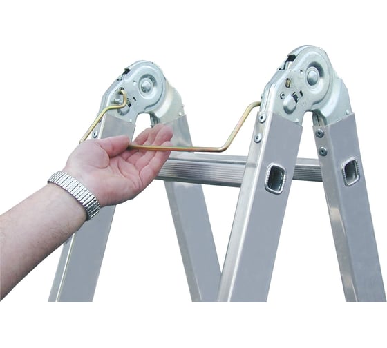Шарнирная универсальная лестница Krause STABILO 123510