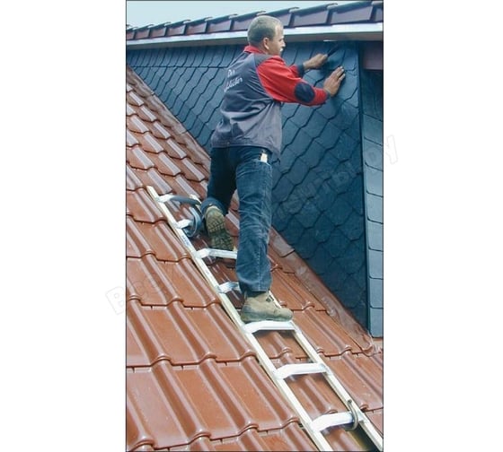 Алюминиевая лестница для крыши Krause STABILO 804310