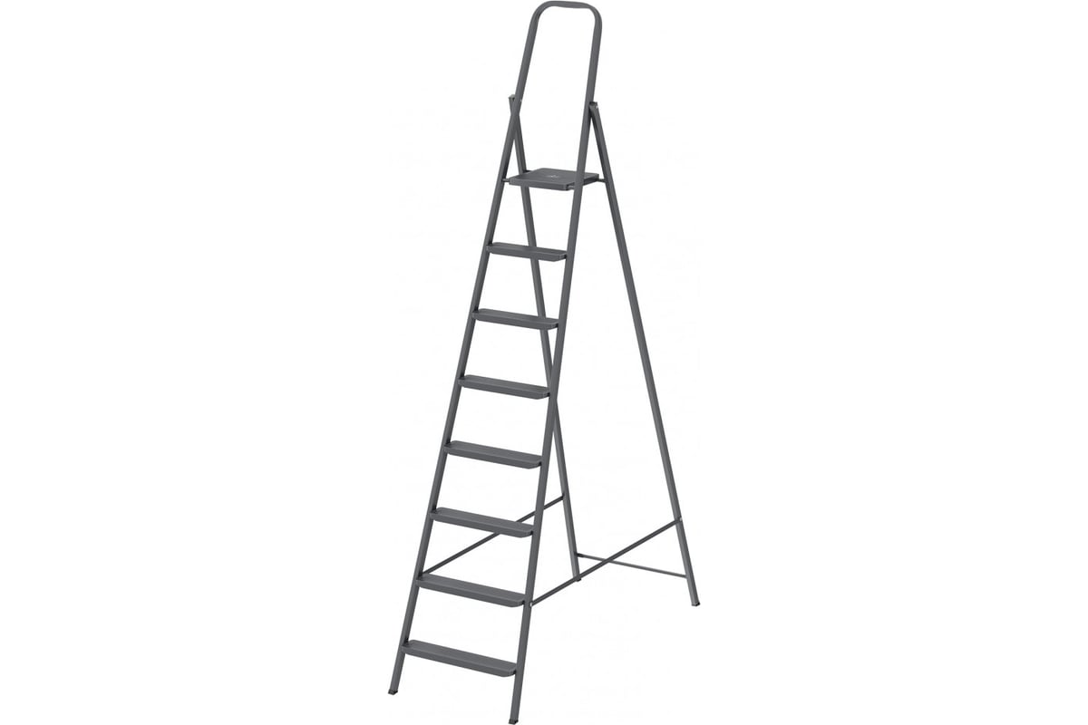 Компактная, стальная стремянка СИБРТЕХ 8 ступеней 97948 - выгодная цена ...