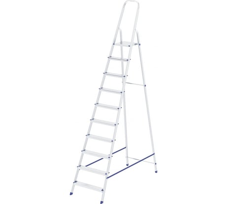 Алюминиевая стремянка СИБРТЕХ 10 ступеней 97721