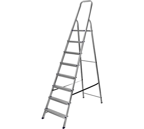 Алюминиевая стремянка СИБРТЕХ 8 ступеней 97718