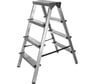 Алюминиевая стремянка двусторонняя, 4 ступени Gigant AS 204