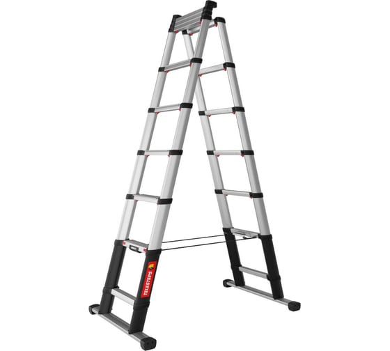 Телескопическая лестница-стремянка combi line 3,0 м Telesteps 72430-681