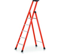 Диэлектрическая стремянка Zarges 5 ступеней 40433