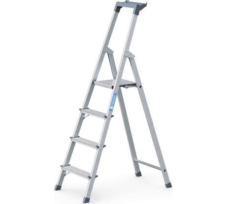 Стремянка анодированная Zarges Scana S 4 ступени 44154