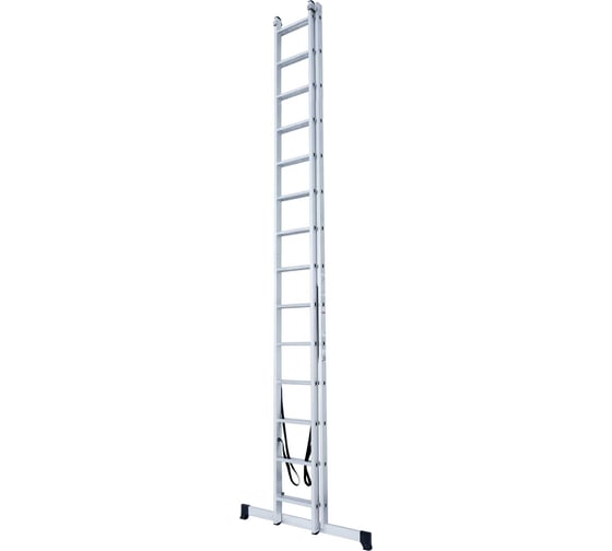 Алюминиевая двухсекционная лестница Новая Высота NV1220 2x14 1220214