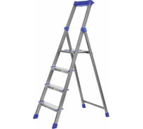 Комбинированная стремянка Nika 4 широких ступени НИКА-СКА4
