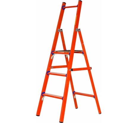 Стеклопластиковая диэлектрическая стремянка с симметричной опорой Диэлектрик ССД-3,0 Евро Д250718