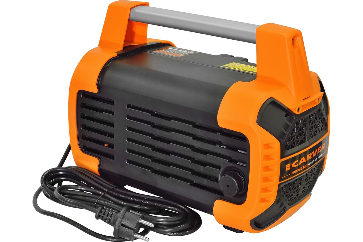 Мойка в/давл. CARVER CW-1800 COMPACT 1800 Вт, 110-150 бар, 6,2-7 л/мин ...