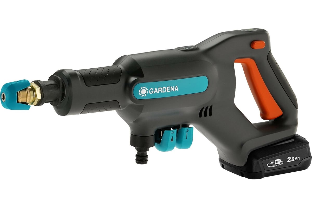 Аккумуляторная мойка высокого давления Gardena AquaClean Li-18 14800-55 ...