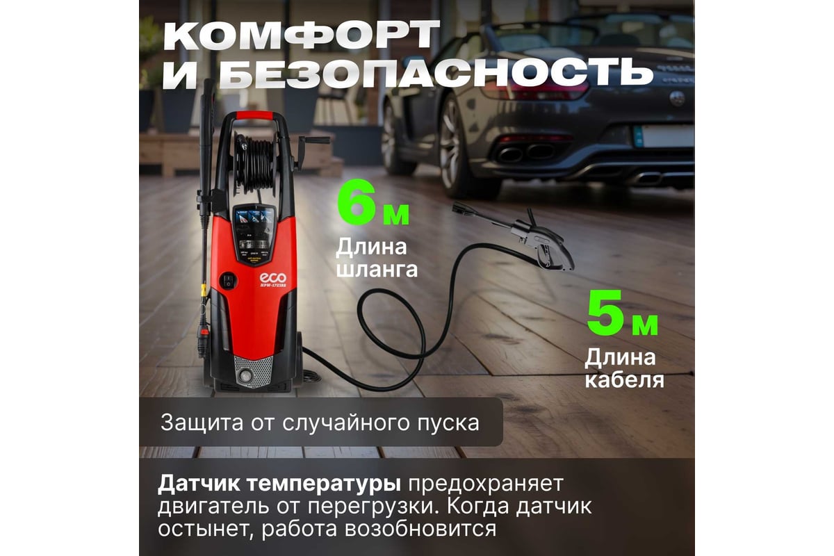 Мойка высокого давления ECO HPW1521S0001