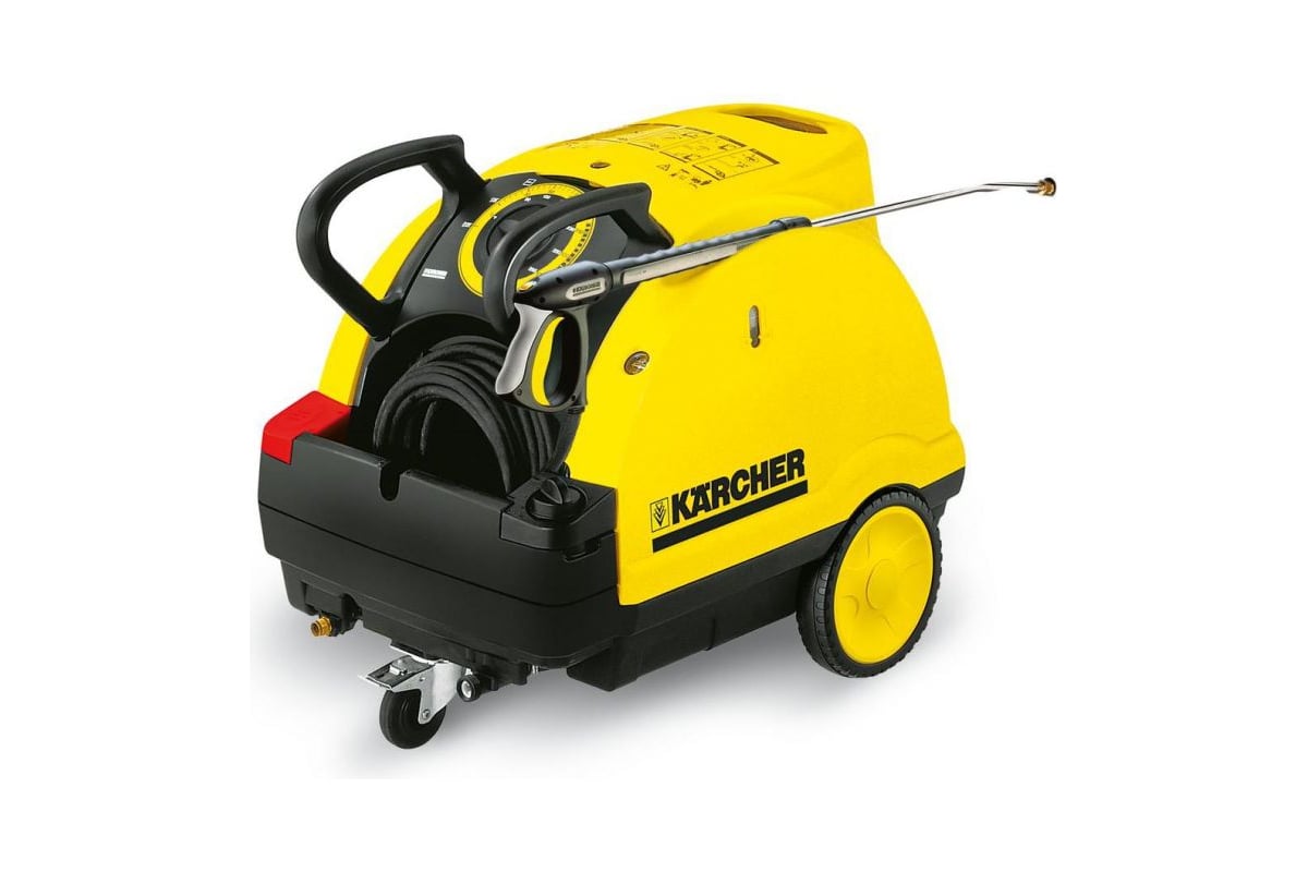 Мобильный аппарат высокого давления с подогревом воды Karcher HDS 551 C ...