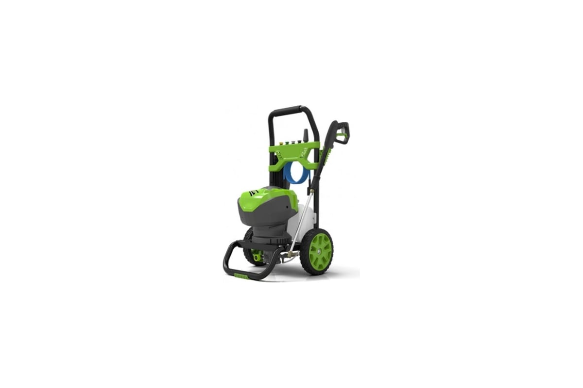 Бесщеточная мойка высокого давления GreenWorks 180 бар 5106007 - выгодная  цена, отзывы, характеристики, фото - купить в Москве и РФ