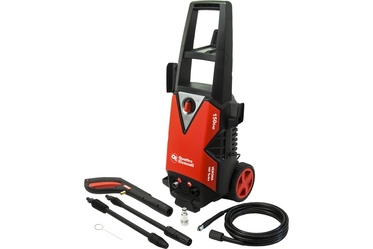 Мойка высокого давления QUATTRO ELEMENTI VERONA 150 Turbo 242-328 ...