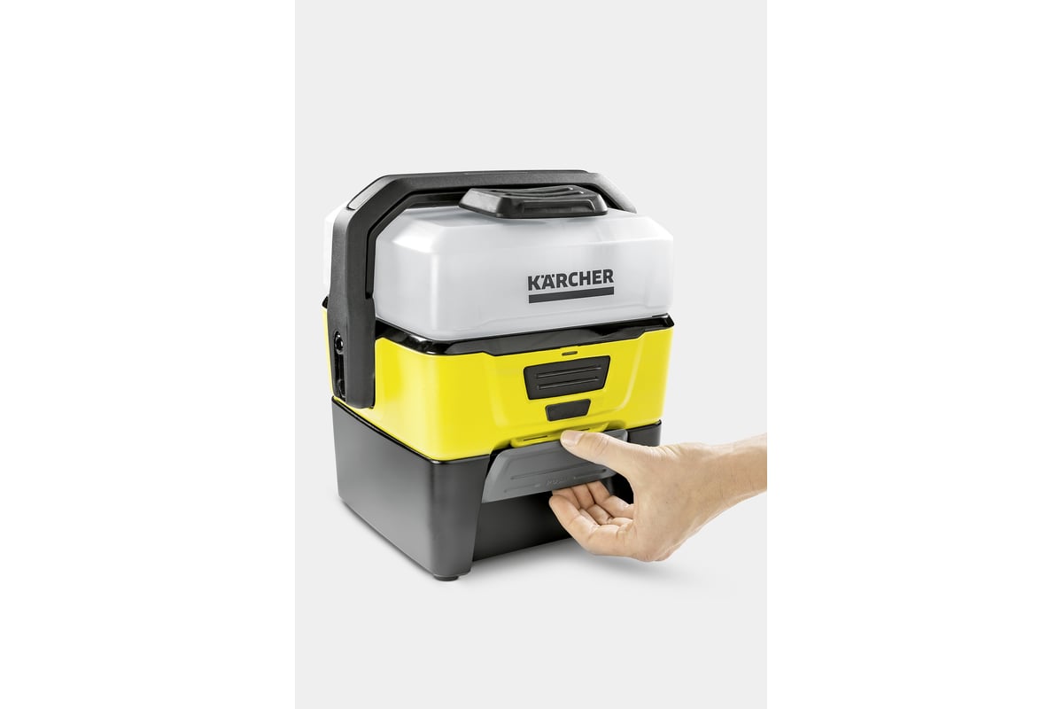 Портативная мойка Karcher OC 3 с комплектом для очистки животных 1.680-004  - выгодная цена, отзывы, характеристики, фото - купить в Москве и РФ