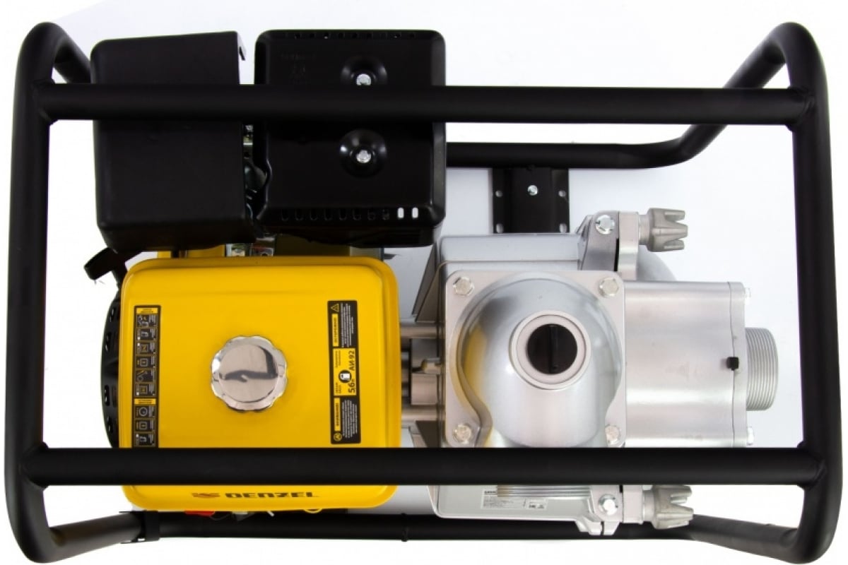 Бензиновая мотопомпа для грязной воды DENZEL PX-80D 99204 - выгодная .
