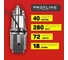 Вибрационный насос PROFLINE BH-B 40M верхний забор УТ-00044385 2