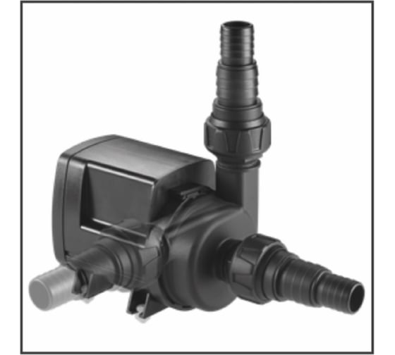 Фонтанный насос SICCE SYNCRA ADV 5.5 бесшумный экономичный насос, 5500л/ч, h=3.5м, длина шнура 10м RSYQ01F