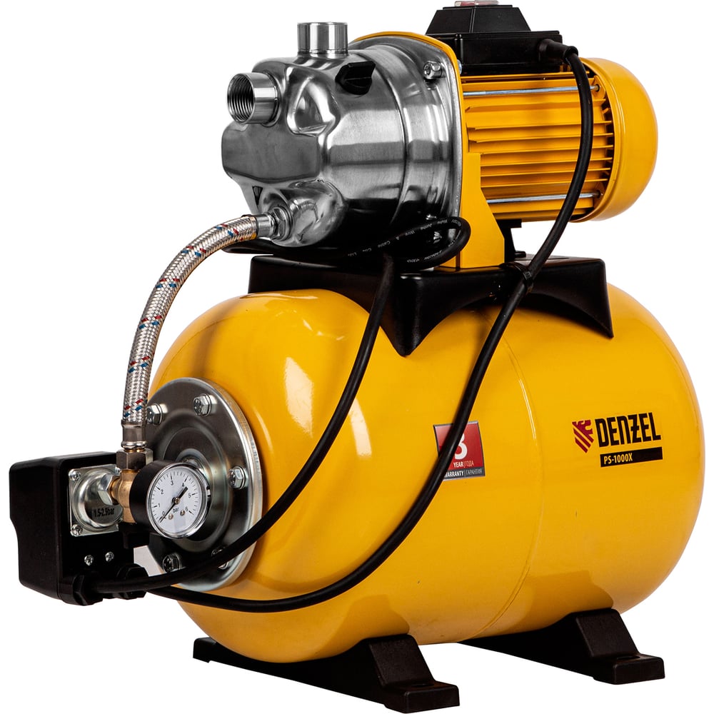 Насосная станция Denzel PS1000X 97211 - выгодная цена, отзывы ...
