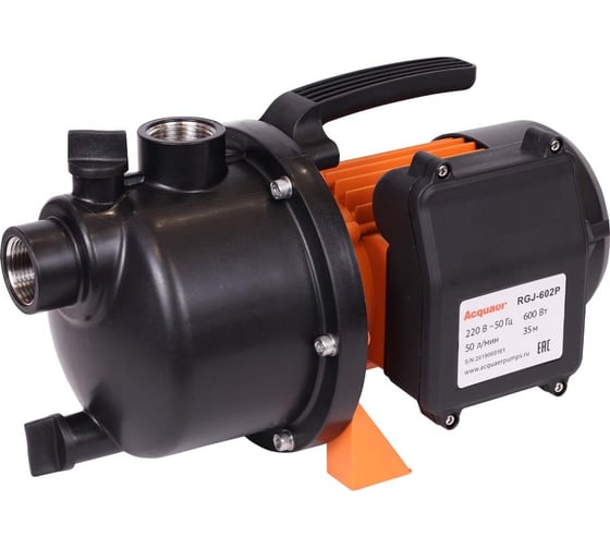 Центробежный поверхностный насос Acquaer RGJ-602P 7.5.11