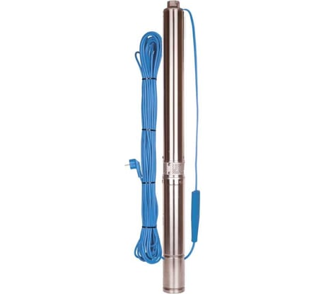 Скважинный насос AQUARIO ASP1E-27-75 с встроенным конденсатором, кабель 15 м 3227