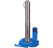 Скважинный насос AQUARIO с плавным пуском ASP1,8E-100-90(P) с встроенным конденсатором, кабель 100 м 3410