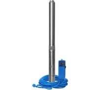 Скважинный насос AQUARIO с плавным пуском ASP1E-55-75(P) с встроенным конденсатором, кабель 35 м 3150