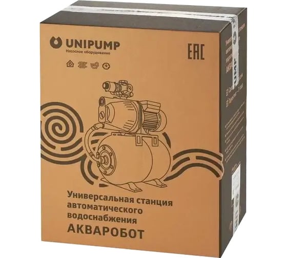 Универсальная насосная станция UNIPUMP АКВАРОБОТ JET 80 L-24 84632