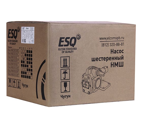 Насос ESQ нмш 5-25-4/10 с электрическим двигателем 3/1500 02.08.042460